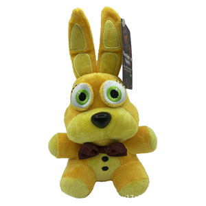 Peluche HY <span class=keywords><strong>Five</strong></span> Nights at Freddy's Nightmare Freddy Bonnie Bear Foxy Springtrap <span class=keywords><strong>FNAF</strong></span> Animali di Peluche Morbidi - Product Image 1