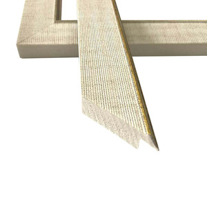 Chinese Style Picture <b>Frame</b> Trim K3015 Imitation Solid Wood PS Foam Decorative Material Durable - Product Image 2