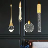 Magnifique lampe suspendue compacte en fer, LED blanc chaud anti-éblouissement avec variateur d'intensité, pour salle à manger, design mural central, garantie de 2 ans