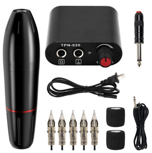 Kit de machine à tatouer pour débutants, moteur électrique, acier inoxydable, course de 3,5 mm, capacité de 10 ml, équipement de pratique pour la broderie permanente - Product Image 5