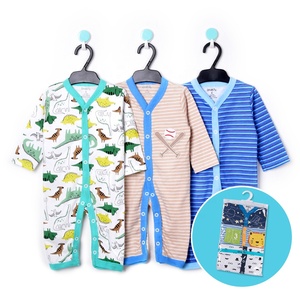 Set di <span class=keywords><strong>3</strong></span> Pezzi Tutina per Neonati, Abbigliamento da Notte, Pagliaccetti a Maniche Lunghe, Body per Bambine <span class=keywords><strong>0</strong></span>-<span class=keywords><strong>3</strong></span> <span class=keywords><strong>Mesi</strong></span> - Product Image 3