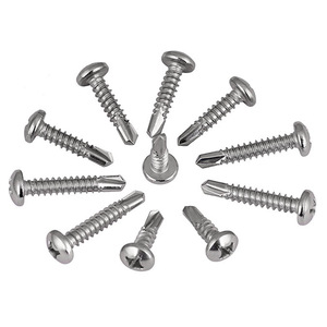 Tornillos Jinbin de acero inoxidable 410, autorroscantes, con cabeza Phillips, cabeza redonda tipo Pan y cola de milano para aplicación en piedra. - Product Image 2