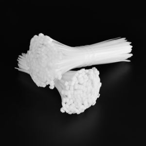 Самоблокирующиеся Нейлоновые 66 кабельные стяжки, обвязочные ремни, застежки-молнии, ROHS, стягивающиеся провода, пластиковые, бесплатный образец, 2,5x200 мм, черный, 2,5 мм - Product Image 3