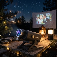 Projecteur d'étoiles 3D, planétarium immersif pour toute la pièce, lumière de nuit LED, mini lumière douce HD, cadeaux