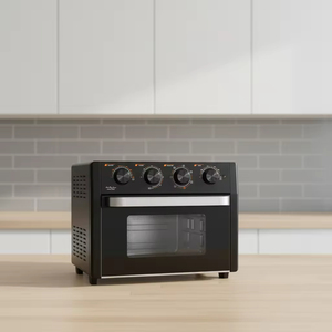 Roestvrijstalen mechanische timerbediening Airfryer <span class=keywords><strong>Oven</strong></span> 23L Multifunctionele keukenoven voor roosteren en bakken - Product Image 5