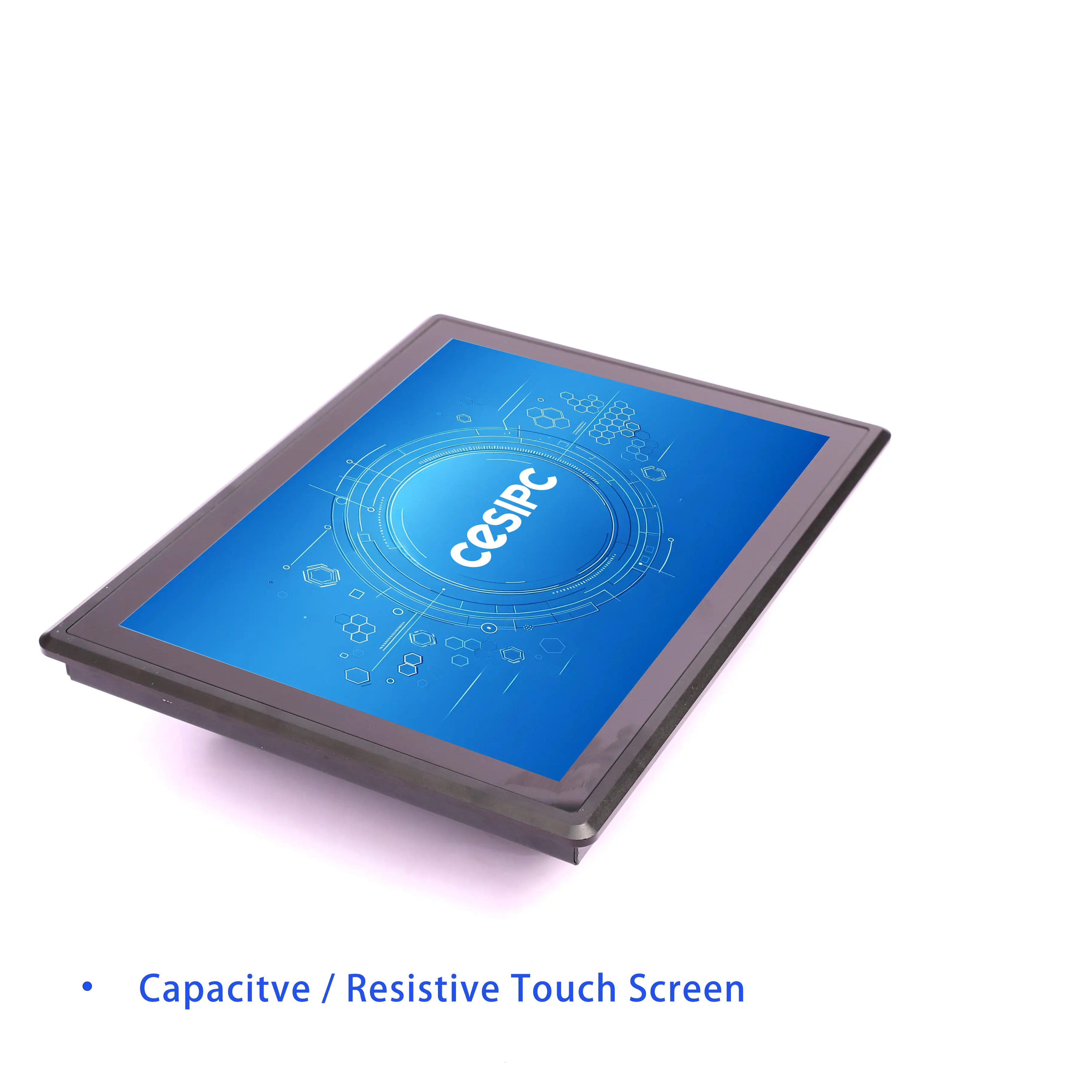 12 inç i3 i5 i7 CPU endüstriyel Tablet PC dokunmatik ekran ile 6 USB