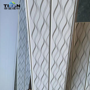 Plafond PVC Lambri Enduit Faux Plafond En Plastique Panneau Plafond Pvc - Product Image 4