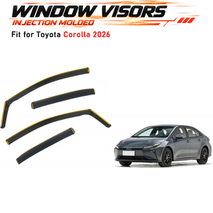Déflecteurs de fenêtre latérale pare-pluie pour Toyota Cruiser 2019-2020 accessoires auto - Product Image 1