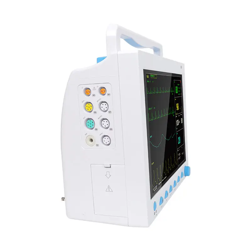 CONTEC CMS8000 12,1 ''CE портативный многопараметрический монитор, цветной дисплей, жизненно важные признаки, монитор для пациента
