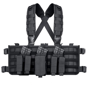 ชุดอุปกรณ์ยุทธวิธีแบบโมดูลาร์สำหรับติดตั้งวิทยุสื่อสาร ปรับระดับสายสะพายไหล่ได้ รองรับระบบ MOLLE ถอดออกได้ - Product Image 2