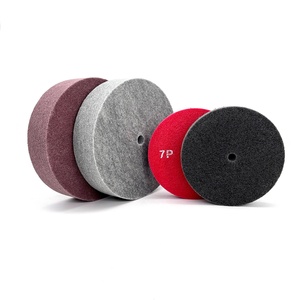 Nicht gewebte Nylonfaser-Schleifscheibe, 20 mm Dicke, für die Oberflächenbearbeitung und Entgratung von Metall - Product Image 2