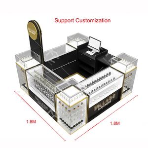 LOGO ile basit kozmetik Kiosk alışveriş merkezi parfümler çelik vitrin tasarım parfüm Kiosk Tester - Product Image 4