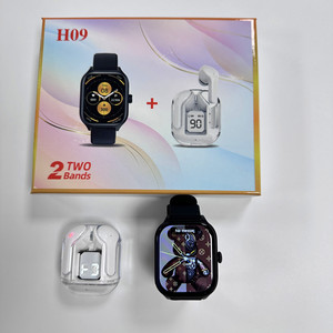 H09 thông minh đồng hồ 2in1 TWS Tai nghe Set Smartwatch air31 không dây Earbuds kết hợp Set H09 Hộp Quà Tặng thông minh đồng hồ 2 En 1 - Product Image 1