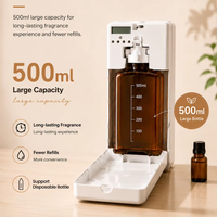 Diffuseur d'arômes mural grande capacité 500 ml, machine à parfum très demandée et compétitive pour hôtels, spas, et usage commercial