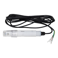 Sonde de pH numérique en ligne RS485 avec électrode PTFE – Détecteur d'acidité et d'alcalinité pour l'analyse de la qualité des eaux usées industrielles