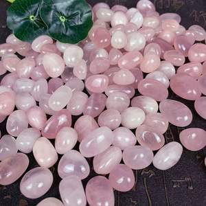 Vente en gros de cristaux de jade naturel pierres dégringolées galets et galets gravier finition de face de roche - Product Image 2