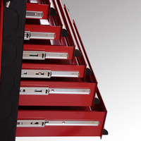 KAFUWELL PK0002T, chariot d'atelier professionnel à 7 tiroirs, armoire de garage avec un ensemble complet d'outils, chariot à outils allemand