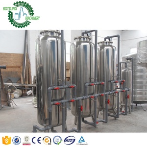 3000LPH 3ton/H สแตนเลสที่อยู่อาศัย FRP ทรายซิลิกาโซเดียมไอออนถังแลกเปลี่ยนกรอง RO บริสุทธิ์ยังคงเครื่องกรองน้ำ - Product Image 2