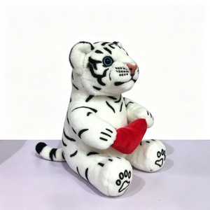 Oreiller en peluche ours blanc personnalisé, mignon, brodé, anti-stress, doux et moelleux - Product Image 2