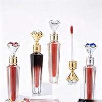 Offre Spéciale – Tubes de Brillant à Lèvres Personnalisés en Or et Diamants de Luxe, Contenants d'Emballage Cosmétique Vides de 3 ml pour Soins Personnels – En Stock