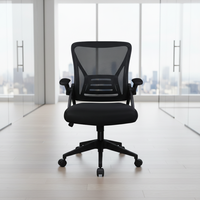 Chaise de bureau de direction moderne en cuir PU, design contemporain, ergonomique, accoudoirs réglables, pivotante, structure en plastique, usage commercial