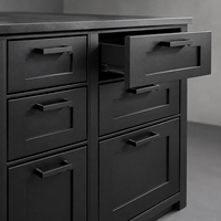 Meubles de camping-car modulaires personnalisés entièrement en aluminium, armoire de cuisine en aluminium gain de place pour la conversion de fourgon aménagé