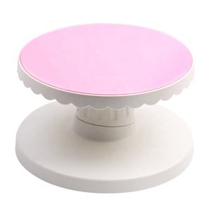 Plastic Tilting Angle Adjustable Decorating Stand <strong>Turning</strong> <strong>Table</strong> Rotating Small <strong>Cake</strong> Turntable Baking - Product Image 1