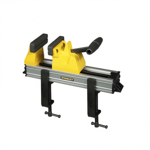 Étau d'établi Stanley avec rail, 12 pouces, réglable, pour le travail du bois - Product Image 2