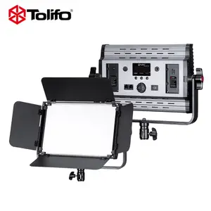 Tolifo 60W 99 चैनलों 2.4G वायरलेस रिमोट कंट्रोल लाइव स्ट्रीमिंग वीडियो के लिए पैनल प्रकाश का नेतृत्व किया