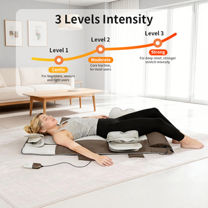 Alfombrilla de Masaje Corporal Eléctrica Personalizable al por Mayor con Control Remoto, Calefacción, Tracción y Bolsa de Aire <span class=keywords><strong>para</strong></span> Hogar y Oficina - Product Image 3