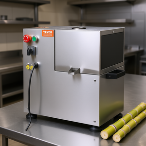 Extractor de Jugo de Caña de Azúcar Eléctrico Vevor, 370W, 661Lbs H, Rodillo de Acero Inoxidable, Comercial, con Alimentación Automática - Product Image 2