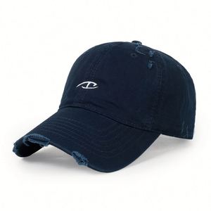 Gorra de Béisbol Vintage al por Mayor para Hombre, Gorras Desgastadas de 6 Paneles, Gorras de Béisbol sin Estructura Tipo Dad Hat con Logotipo - Product Image 4