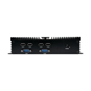 Mini PC Industrial de Bajo Consumo HVAEIPC de 12.ª Generación |   Computadora Integrada con Doble LAN y Múltiples Puertos Seriales, Fabricada en Aluminio, Compatible con Windows 7/10/Linux - Product Image 1