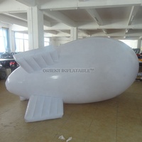 Orient-hinchables de pvc para publicidad, inflables, zeppelin, airship, flying helium blimp para promoción