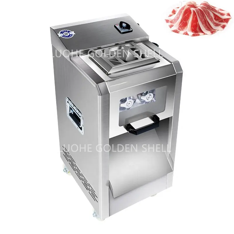 Automatic commercial meat slicer beef meat chicken fillet cutting machine vegetable cutting machine