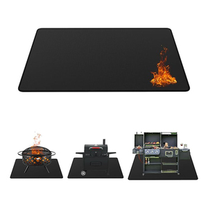 Alfombrilla de silicona para parrilla de <span class=keywords><strong>barbacoa</strong></span> para acampar al aire libre, Picnic, hogar y cocina, <span class=keywords><strong>alfombra</strong></span> ignífuga impermeable, alfombrillas de silicona para <span class=keywords><strong>barbacoa</strong></span>, accesorios - Product Image 2