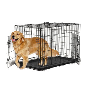 ผ้าคลุมกรงสุนัขแบบกันน้ำ ระบายอากาศได้ดี คุณภาพสูง ผลิตตามสั่ง พร้อมโครงสแตนเลสและถาดพลาสติก - Product Image 1