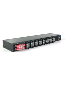 PDU phân phối điện đơn vị, 8-Port DC thông minh PDU với khối thiết bị đầu cuối, 12V/24V/48V/400V, Modbus, mqtt, Telnet - Product Image 3
