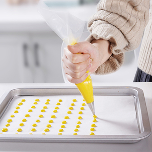 Sacchetti in Plastica Trasparente Personalizzati, <span class=keywords><strong>Mini</strong></span> Sacchetti Monouso in LDPE per Torte e Gelati, Sacchetti per Pasticceria in PE - Product Image 6