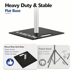 Optional Size Adjustable Silver Metal Frame Pipe <b>Backdrop</b> <b>Stand</b> Wedding Stage Decoration Display Accessories - Product Image 3