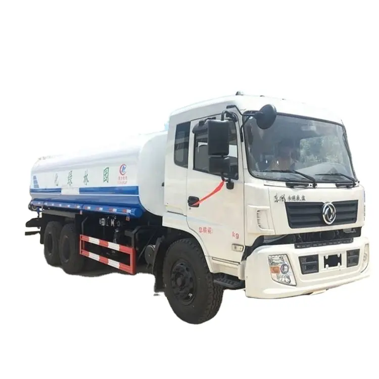 Dongfeng tanker 4x4 6x6 Factory sale 15000 cbm volume stainless steel gallon water tank truck spray water truck
