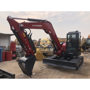 Excavatrice d'occasion YANMAR VIO80 d'origine japonaise, 8 tonnes, excavatrice Yanmar de haute qualité, certifiée CE. - Product Image 1