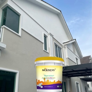 Acrylic Exterior Wall Coating <b>Liquid</b> Coating Spray Weather Resistant Acid Alkali Resistant 20KG Bucket NEWNESS LI-540 - Product Image 1