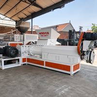 Équipement de granulation de mousse EPE pour le recyclage des déchets de coton perlé, granulateur à vis simple haute efficacité