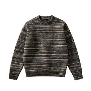 Suéter <span class=keywords><strong>Barbour</strong></span> Pateley de Cuello Redondo en Color Inky Marl, Antiarrugas, Transpirable, de Lana/Viscosa, Tejido, ODM, Otoño, Manga Larga para Hombre - Product Image 2