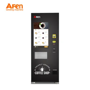 AFEN Dispenser kopi teh murah, Dispenser kopi instan Korea, mesin penjual kopi