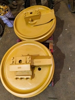 Pièces de rechange pour engins de terrassement : Galet de roulement avant pour bulldozer D65 D6H D50 D31, remplaçable, 50Mn/40Mn2 HRC52-58
