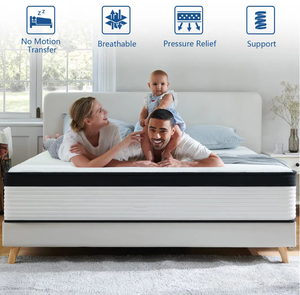 Matelas de sommeil sain et écologique, pliable, design portable, pour la maison, le dortoir, le camping, l'hôtel, la maison d'hôtes - Product Image 4