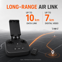 Télécommande SKYDROID T10 10CH 2.4GHz FHSS avec caméra, récepteur R10, liaison de données 10KM, mini DCAM pour drone UAV, certifiée CE/FCC