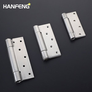 HANFENG Stainless Steel <b>Spring</b> Hinge 4 5 Inch <b>Door</b> Hidden Single Double Opening Soft Closing Minimalist Design - Product Image 2